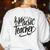 Music Teacher For Women Elementary First Day Of School Women's Sweatshirt Back Print White Music Teacher For Women Elementary First Day Of School Women's Sweatshirt Back Print White