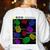 Nerdy Forms Nanotubes Chemistry Teacher Geek Women's Sweatshirt Back Print White