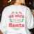 Be Nice To Me I Know Santa Teacher Christmas Men Women Women's Sweatshirt Back Print White Be Nice To Me I Know Santa Teacher Christmas Men Women Women's Sweatshirt Back Print White