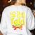 No Taki When Teacher Taki Education Classroom Teacher Women's Sweatshirt Back Print White No Taki When Teacher Taki Education Classroom Teacher Women's Sweatshirt Back Print White