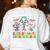 Nothing Beats 2nd Second Grade Back To School Teacher Kids Women's Sweatshirt Back Print White Nothing Beats 2nd Second Grade Back To School Teacher Kids Women's Sweatshirt Back Print White