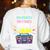 Nursery Rhymes Are My Jam 80s Retro Teachers & Students Kids Women's Sweatshirt Back Print White Nursery Rhymes Are My Jam 80s Retro Teachers & Students Kids Women's Sweatshirt Back Print White
