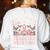 In October 2nd Grade Teachers Wear Pink Ribbon Breast Cancer Women's Sweatshirt Back Print White In October 2nd Grade Teachers Wear Pink Ribbon Breast Cancer Women's Sweatshirt Back Print White