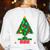 Oh Chemistree Scientist Chemical Christmas Xmas Teacher Women's Sweatshirt Back Print White