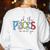 Oh The Places We Will Go Reading Day Book Lovers Teachers Women's Sweatshirt Back Print White Oh The Places We Will Go Reading Day Book Lovers Teachers Women's Sweatshirt Back Print White