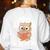 Owl You Need Is A Good Book Teacher Librarian Reading Women's Sweatshirt Back Print White