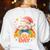 Pajama Day School Spirit Week Sleepy Cloud Teacher Student Women's Sweatshirt Back Print White Pajama Day School Spirit Week Sleepy Cloud Teacher Student Women's Sweatshirt Back Print White