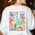Para Paraprofessional Paraeducator Teacher Back To School Women's Sweatshirt Back Print White Para Paraprofessional Paraeducator Teacher Back To School Women's Sweatshirt Back Print White