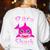 Para Shark Paraprofessional Female Teacher Women's Sweatshirt Back Print White Para Shark Paraprofessional Female Teacher Women's Sweatshirt Back Print White