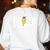 Para Squad Paraprofessional Para Teacher Women's Sweatshirt Back Print White Para Squad Paraprofessional Para Teacher Women's Sweatshirt Back Print White