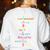 Paraprofessional Teacher Para Sped Ed Parapro Women's Sweatshirt Back Print White Paraprofessional Teacher Para Sped Ed Parapro Women's Sweatshirt Back Print White