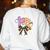 PE Teacher Coach Coquette Ghost Halloween Physical Education Women's Sweatshirt Back Print White PE Teacher Coach Coquette Ghost Halloween Physical Education Women's Sweatshirt Back Print White