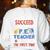 PE Teacher Succeed Sport Teacher School Fitness Gym Class Men Women Women's Sweatshirt Back Print White PE Teacher Succeed Sport Teacher School Fitness Gym Class Men Women Women's Sweatshirt Back Print White