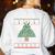 Pi Tree Christmas Math Teacher Ugly Sweater Men Women Kids Women's Sweatshirt Back Print White Pi Tree Christmas Math Teacher Ugly Sweater Men Women Kids Women's Sweatshirt Back Print White