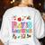 Play Is Learning Educational Teacher Women Women's Sweatshirt Back Print White