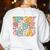 In My Pre-K Era Girl Back To School Cute PreSchool Teacher Women's Sweatshirt Back Print White In My Pre-K Era Girl Back To School Cute PreSchool Teacher Women's Sweatshirt Back Print White