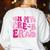 In My Pre-K Era Teachers Women Back To School Kids Girls Women's Sweatshirt Back Print White In My Pre-K Era Teachers Women Back To School Kids Girls Women's Sweatshirt Back Print White
