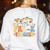 Pre-k Teacher Appreciation Teaching Wildflowers Women's Sweatshirt Back Print White Pre-k Teacher Appreciation Teaching Wildflowers Women's Sweatshirt Back Print White