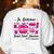 Pre-k Teacher In October We Wear Pink Breast Cancer Women's Sweatshirt Back Print White Pre-k Teacher In October We Wear Pink Breast Cancer Women's Sweatshirt Back Print White