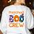 Preschool Boo Crew Preschool Halloween Teacher Kids Women's Sweatshirt Back Print White Preschool Boo Crew Preschool Halloween Teacher Kids Women's Sweatshirt Back Print White