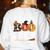 Preschool Boo Crew Teacher Halloween Women's Sweatshirt Back Print White