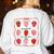 Preschool Is My Jam Strawberry Teacher First Day Of School Women's Sweatshirt Back Print White Preschool Is My Jam Strawberry Teacher First Day Of School Women's Sweatshirt Back Print White