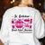 Preschool Teacher In October We Wear Pink Breast Cancer Women's Sweatshirt Back Print White Preschool Teacher In October We Wear Pink Breast Cancer Women's Sweatshirt Back Print White