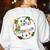 Progress Over Perfection Caterpillar Back To School Teacher Women's Sweatshirt Back Print White Progress Over Perfection Caterpillar Back To School Teacher Women's Sweatshirt Back Print White