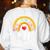 PTO Crew Parent School Volunteer Board Mom Parent Teacher Women's Sweatshirt Back Print White