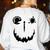 Pumpkin Artist Halloween Art Teacher Women's Sweatshirt Back Print White