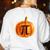 Pumpkin Pie Halloween Thanksgiving Math Teacher Pi Day Women's Sweatshirt Back Print White Pumpkin Pie Halloween Thanksgiving Math Teacher Pi Day Women's Sweatshirt Back Print White