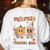 Pumpkin Spice Makes Teacher Nice Retro Fall Spooky Season Women's Sweatshirt Back Print White Pumpkin Spice Makes Teacher Nice Retro Fall Spooky Season Women's Sweatshirt Back Print White