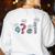 Punctuation English Teacher Wait What Stop It I Agree Women's Sweatshirt Back Print White Punctuation English Teacher Wait What Stop It I Agree Women's Sweatshirt Back Print White