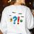 Punctuation Marks Wait What I Agree Stop English Teacher Women's Sweatshirt Back Print White Punctuation Marks Wait What I Agree Stop English Teacher Women's Sweatshirt Back Print White