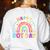 Rainbow Happy Dot Day Shirts Teacher Kids September 15th Women's Sweatshirt Back Print White Rainbow Happy Dot Day Shirts Teacher Kids September 15th Women's Sweatshirt Back Print White