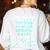 I Read Braille Tell Me Your Superpower Braille Teacher For Men Women Women's Sweatshirt Back Print White I Read Braille Tell Me Your Superpower Braille Teacher For Men Women Women's Sweatshirt Back Print White