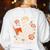 Read In Peace Skeleton Reading Book Halloween Teacher Women's Sweatshirt Back Print White Read In Peace Skeleton Reading Book Halloween Teacher Women's Sweatshirt Back Print White