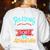 Reading Adventure Library Student Teacher Book Women's Sweatshirt Back Print White Reading Adventure Library Student Teacher Book Women's Sweatshirt Back Print White