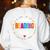 Reading Coach Teacher Interventionist Specialist Literacy Women's Sweatshirt Back Print White