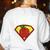Real Superheroes Don't Wear Capes Teacher Shirt Teaching Te Women's Sweatshirt Back Print White
