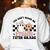 Retro You Can't Scare Me I Teach 5th Grade Teacher Halloween Women's Sweatshirt Back Print White