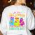 Retro Are You Falloween Direction Teacher Spooky Halloween Women's Sweatshirt Back Print White Retro Are You Falloween Direction Teacher Spooky Halloween Women's Sweatshirt Back Print White