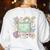 Retro Hooray It's Art Day Art Teacher Back To School Women Women's Sweatshirt Back Print White Retro Hooray It's Art Day Art Teacher Back To School Women Women's Sweatshirt Back Print White