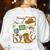 Retro Howdy Pre-K Back To School Western Teacher Women's Sweatshirt Back Print White Retro Howdy Pre-K Back To School Western Teacher Women's Sweatshirt Back Print White
