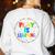 Retro Play Is Learning Teacher Back To School Women's Sweatshirt Back Print White