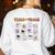 Retro Trick Or Treat Halloween Special Education Teacher Women's Sweatshirt Back Print White Retro Trick Or Treat Halloween Special Education Teacher Women's Sweatshirt Back Print White