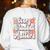 Retro Vintage Every Student Matters Teacher Paraprofessional Women's Sweatshirt Back Print White Retro Vintage Every Student Matters Teacher Paraprofessional Women's Sweatshirt Back Print White