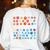 Retro Wildflower Early Intervention Teacher Interventionist Women's Sweatshirt Back Print White Retro Wildflower Early Intervention Teacher Interventionist Women's Sweatshirt Back Print White