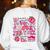 Rock The Test Testing Day Don't Stress Do Your Best Teacher For Men Women Girls Kids Women's Sweatshirt Back Print White Rock The Test Testing Day Don't Stress Do Your Best Teacher For Men Women Girls Kids Women's Sweatshirt Back Print White