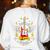 Rockin 50 Days Of School 50th Day Of School Teacher Student Men Women Girls Kids Women's Sweatshirt Back Print White